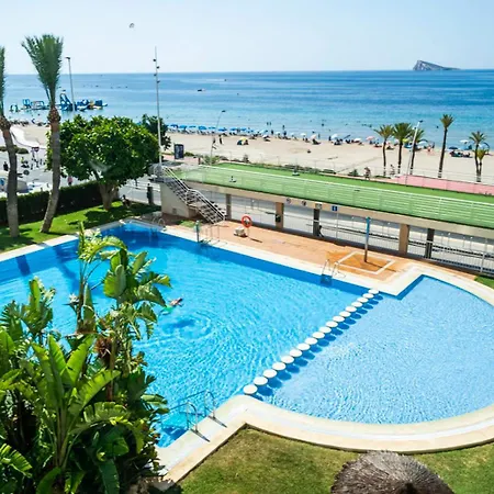 Primera Linea De Playa Poniente 아파트 베니돔